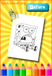 Spongebob Coloring Pages screenshot