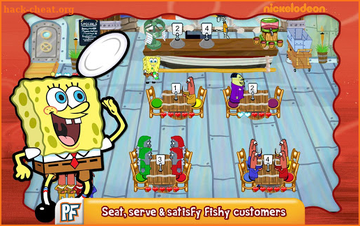 SpongeBob Diner Dash screenshot