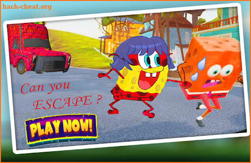 SPONGELADY BOB : SCARY RUN GAME‏ screenshot