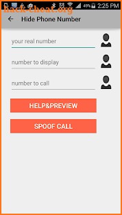 Spoof Call Fake Caller Id screenshot