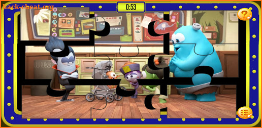 Spookiz jigsaw puzzle screenshot