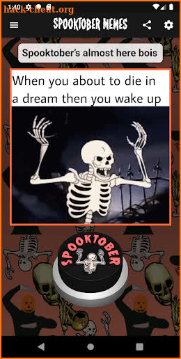 Spooktober Memes Random Button screenshot