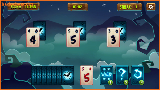 Spooky Solitaire - Halloween Tripeaks screenshot