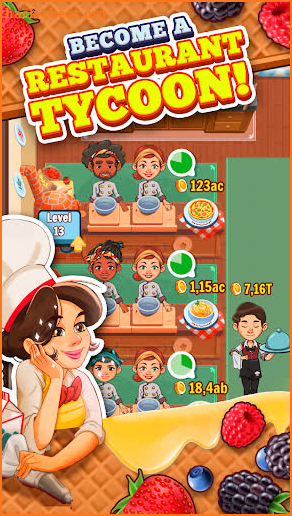 Spoon Tycoon - Idle Cooking Manager Game screenshot