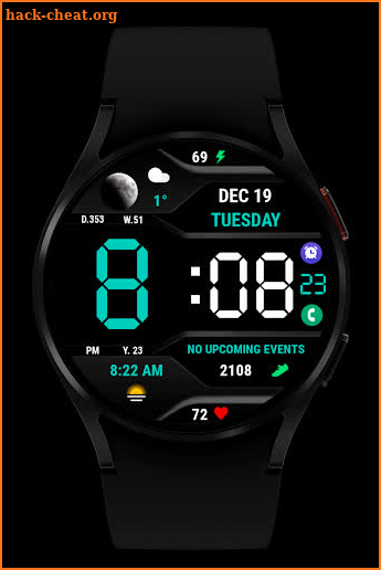 Sport 2 Mod Digital Watch Face screenshot