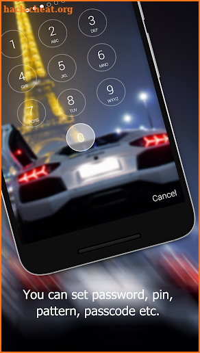 Sport Cars Lock Screen screenshot