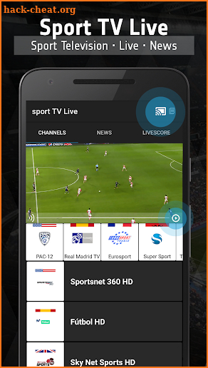 sport TV Live - Sport Television screenshot