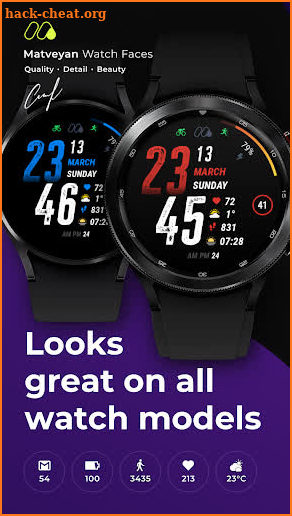 Sport watchface for watch4 screenshot