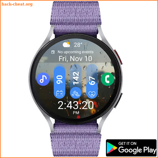 Sport WearOS WatchFace NTV568 screenshot