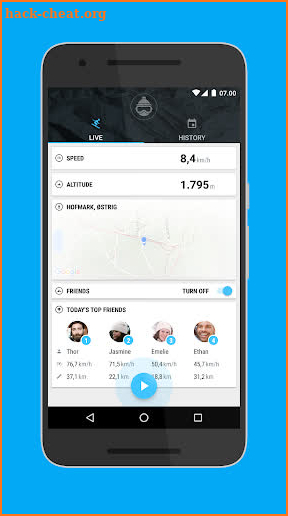 Sportler Ski Tracker screenshot