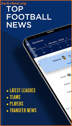 SportMob - Live Scores & Football News screenshot