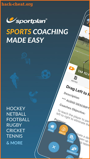 Sportplan screenshot