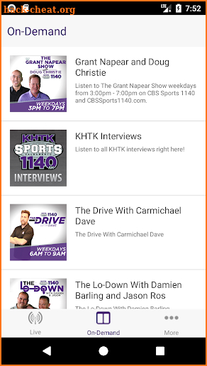 Sports 1140 screenshot