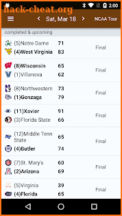 Sports Alerts - NCAA Basketball edition screenshot