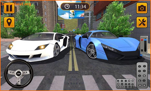 Sports Car Speed Simulator - free driving games screenshot