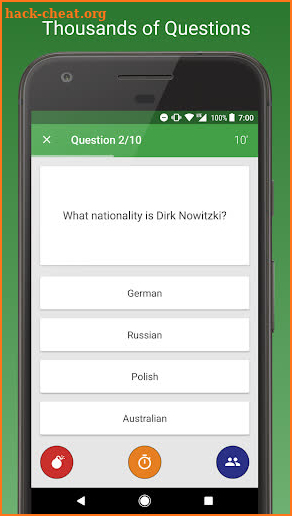 Sports Fan Quiz - NFL, NBA, MLB, NHL, FIFA, + screenshot