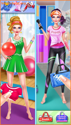 Sports Girl Makeup - Keep Fit screenshot