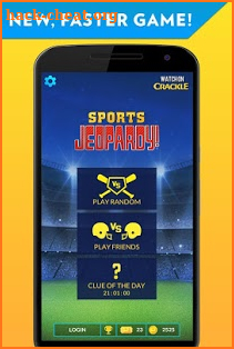 Sports Jeopardy! screenshot