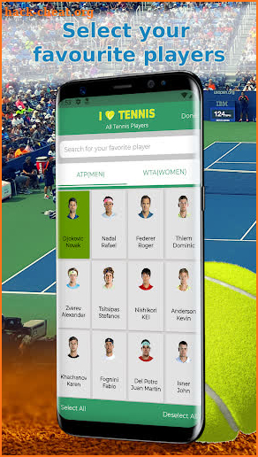 Sports News Tennis screenshot