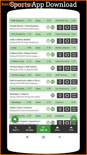 Sports Numbers for Betway screenshot