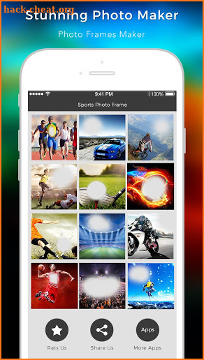 Sports Photo Frame screenshot