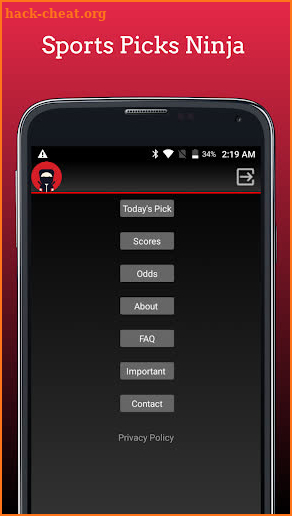 Sports Picks Ninja screenshot