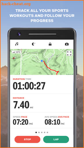 Sports Tracker Running Cycling screenshot