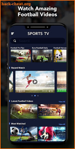 Sports TV screenshot