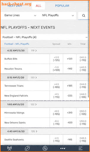 Sports USA for Bovada screenshot