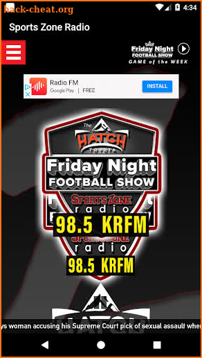 Sports Zone Radio screenshot