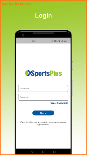 SportsPlus screenshot