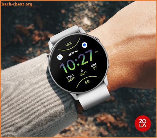 Sporty Energetic Watch Face screenshot