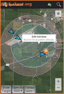 Spot Assist Skydiving Tool screenshot