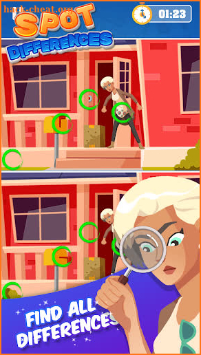 Spot Differences-Misadventures screenshot