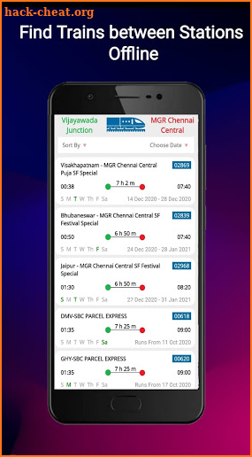 Spot My Train -Live Train status,Timetable Offline screenshot