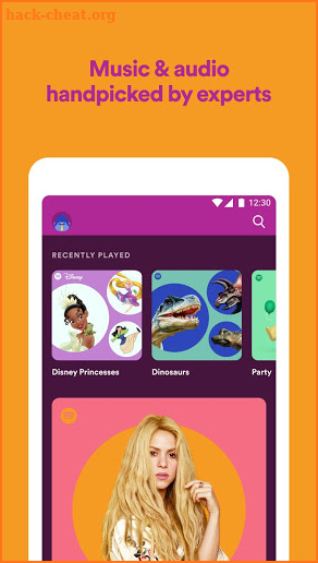 Spotify Kids screenshot