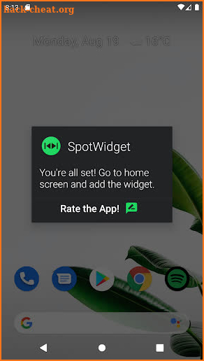 SpotWidget - Puts Android back into Spotify! screenshot