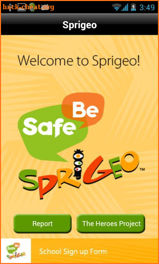 Sprigeo screenshot