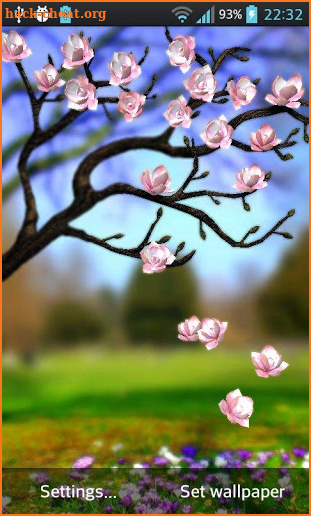 Spring Flowers 3D Parallax Pro screenshot