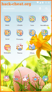 Spring Theme - Easter Bunny screenshot