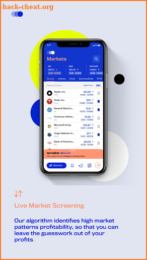 Springbox - Stock Market AI & Trading Predictions screenshot