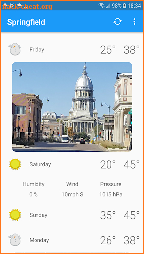 Springfield, IL - weather and more screenshot