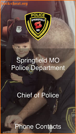 Springfield Police Department screenshot