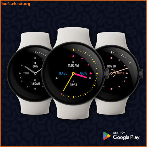 SPRiNGING SPLoTCH watch face screenshot