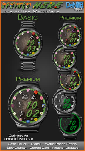 Springs Here HD Watch Face screenshot