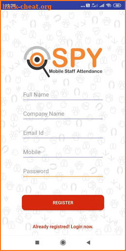 SPY MOBILE Staff App screenshot