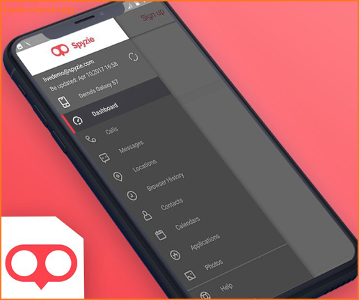 SpyZi App screenshot