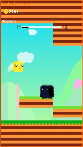 Square Animals And Birds Flying Game: Hyper Casual screenshot