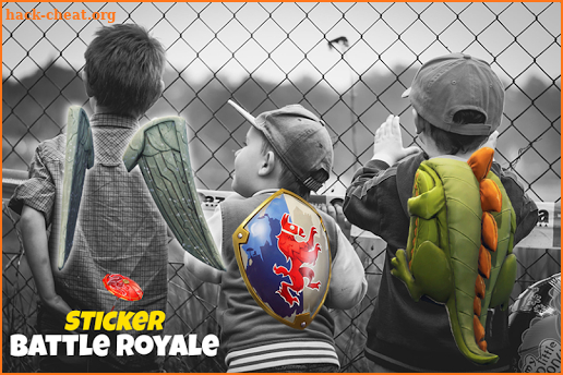 Square Battle Royale Sticker: Photo Editor screenshot