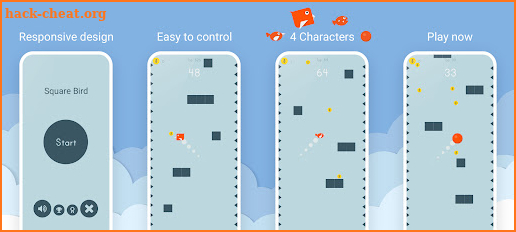 Square Bird screenshot
